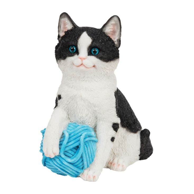 Best of Breed Collection - Black & White Cat with Blue Wool product image