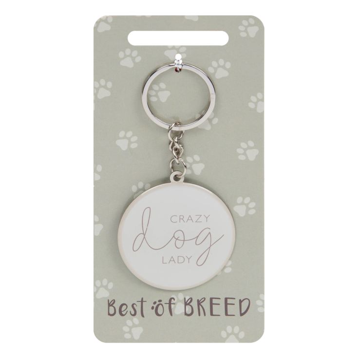 Best Of Breed Keyring - Crazy Dog Lady product image