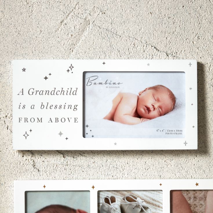 Bambino Wooden Grandchild Photo Frame 6" x 4" product image