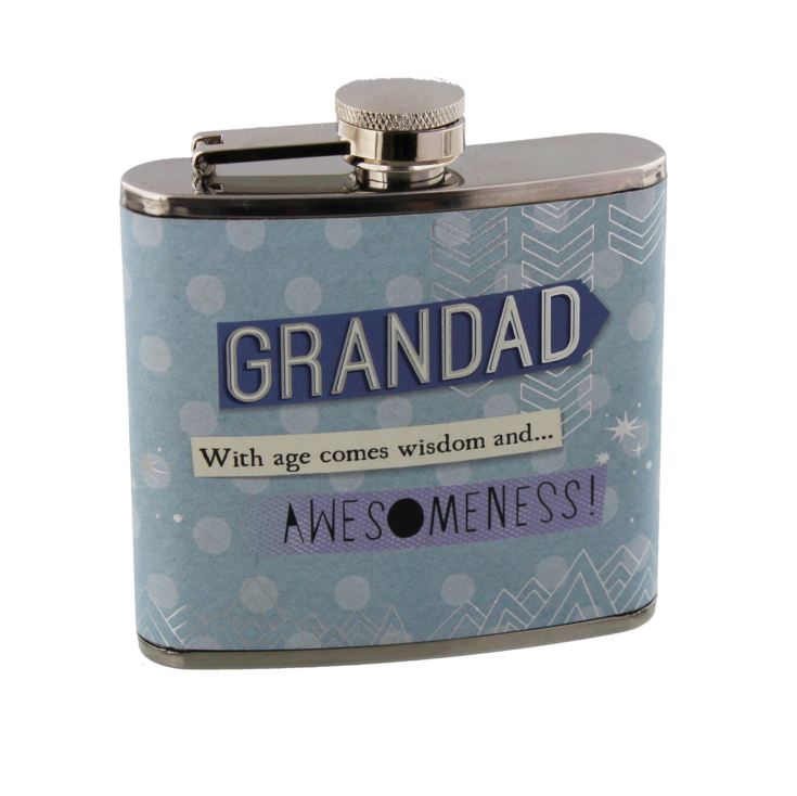 Boom Shaka Laka Hip Flask - Grandad product image