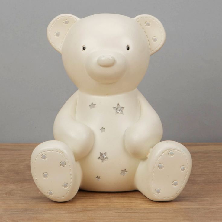 Bambino Resin Money Box - Teddy Bear product image
