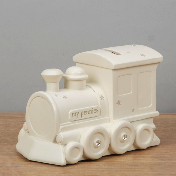 Bambino Resin Money Bank - Train product image