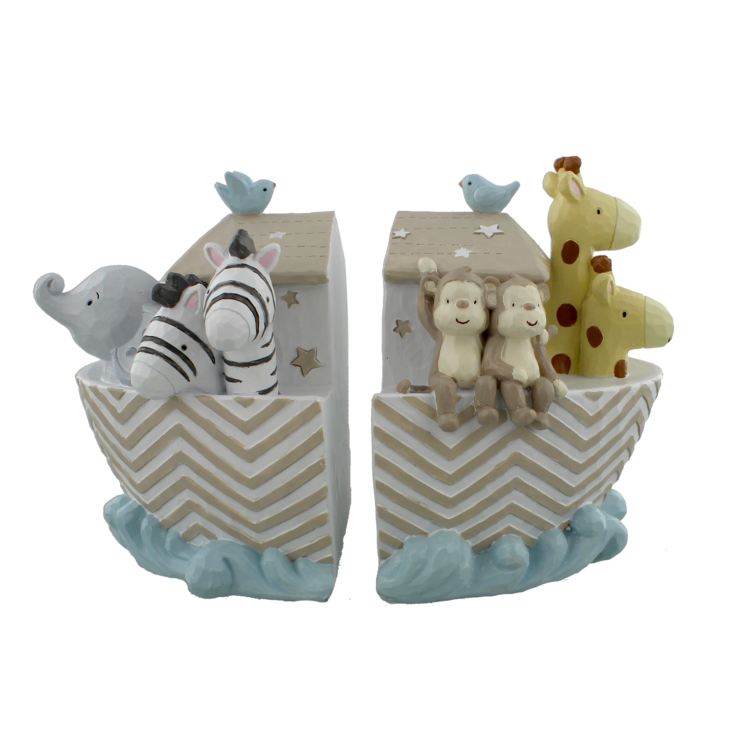 Noah's Ark Resin Set of 2 Bookends product image