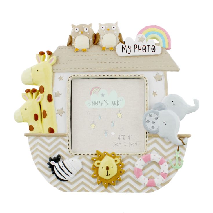 Noah's Ark Resin Photo Frame 3" x 3" product image