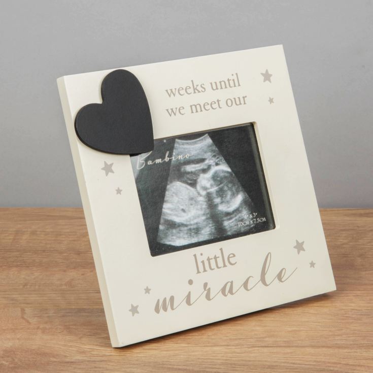 Bambino Countdown Scan Frame - Little Miracle product image