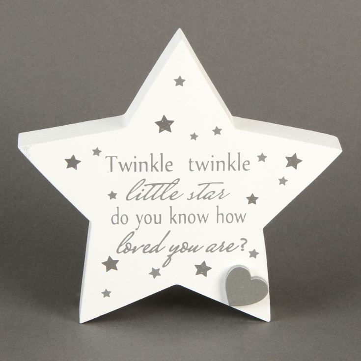 Twinkle Twinkle Star Mantel Plaque product image