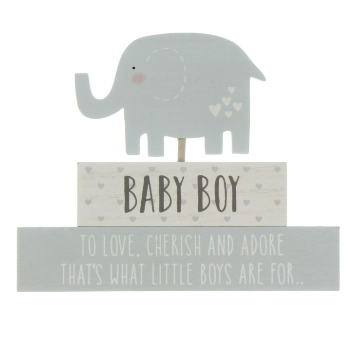 'Petit Cheri' Stacked Blocks - Baby Boy product image