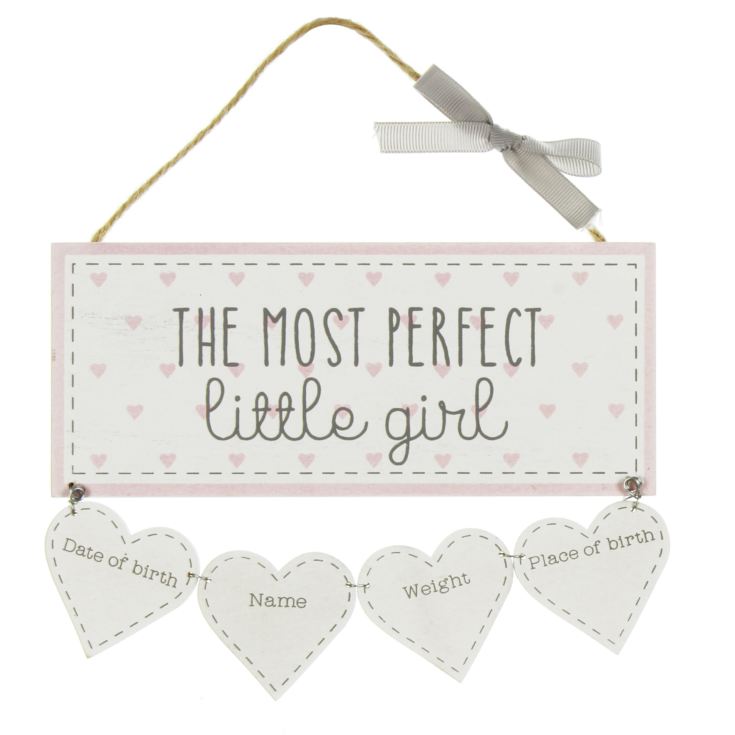 Petit Cheri 'Little Girl' Data Plaque product image