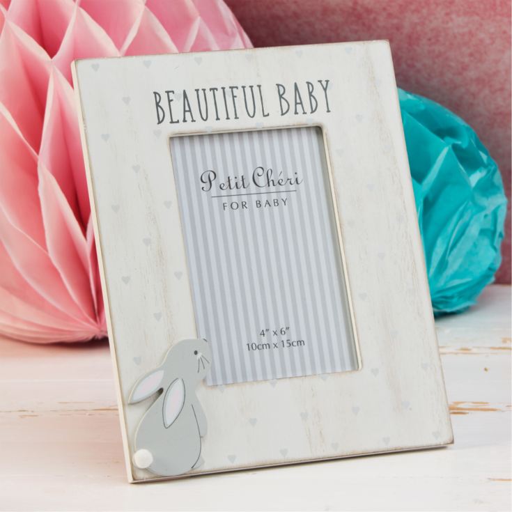 4" x 6" - Petit Cheri Frame Rabbit - Beautiful Baby product image