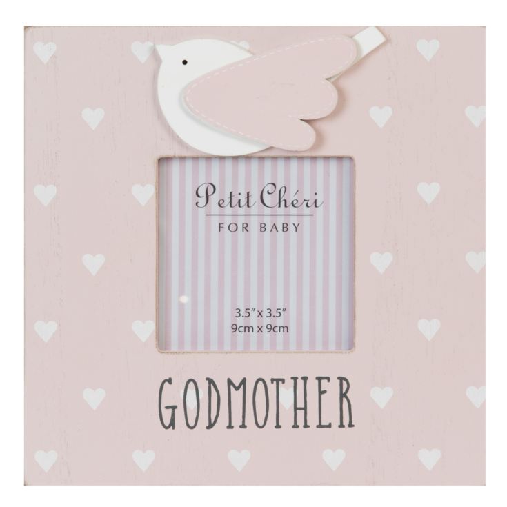 3.5" x 3.5" - Petit Cheri Pink Godmother Frame product image