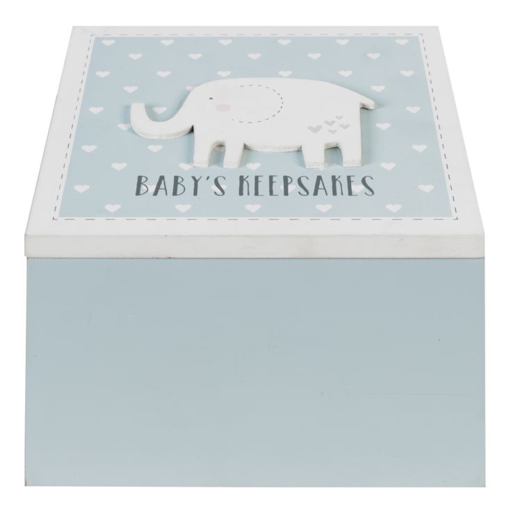 Petit Cheri Blue Baby's Keepsake Box product image