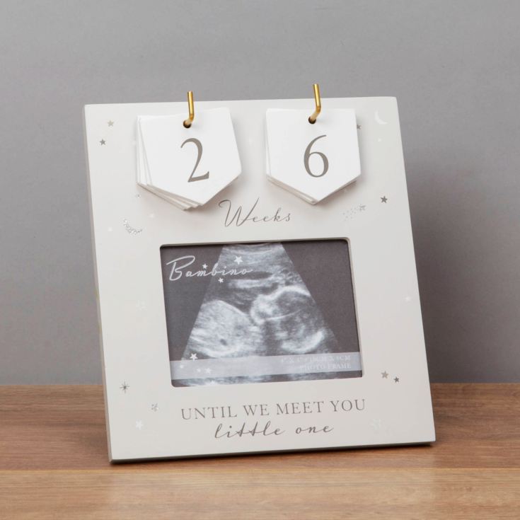 4" x 3" - Bambino Arrival Countdown Frame product image