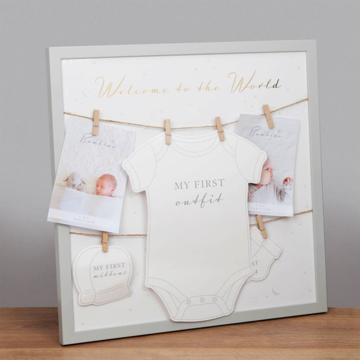4" x 6" - Bambino My First Outfit Peg Photo Frame product image