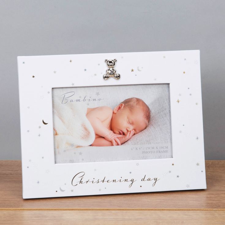 Bambino Christening Photo Frame 6" x 4" product image