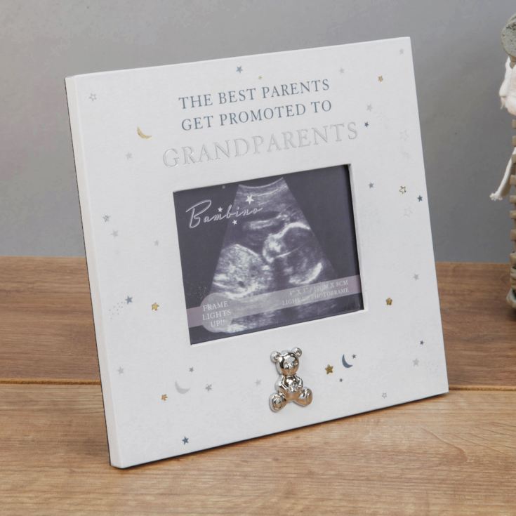 4" x 3" - Bambino Grandparents Ultrasound Scan Photo Frame product image