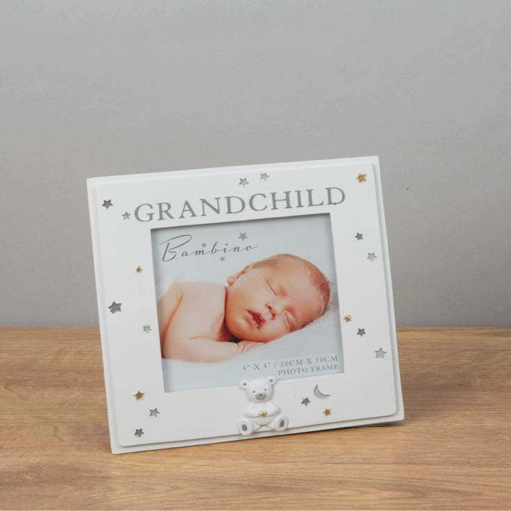 Bambino Resin Grandchild Photo Frame 4" x 4" product image