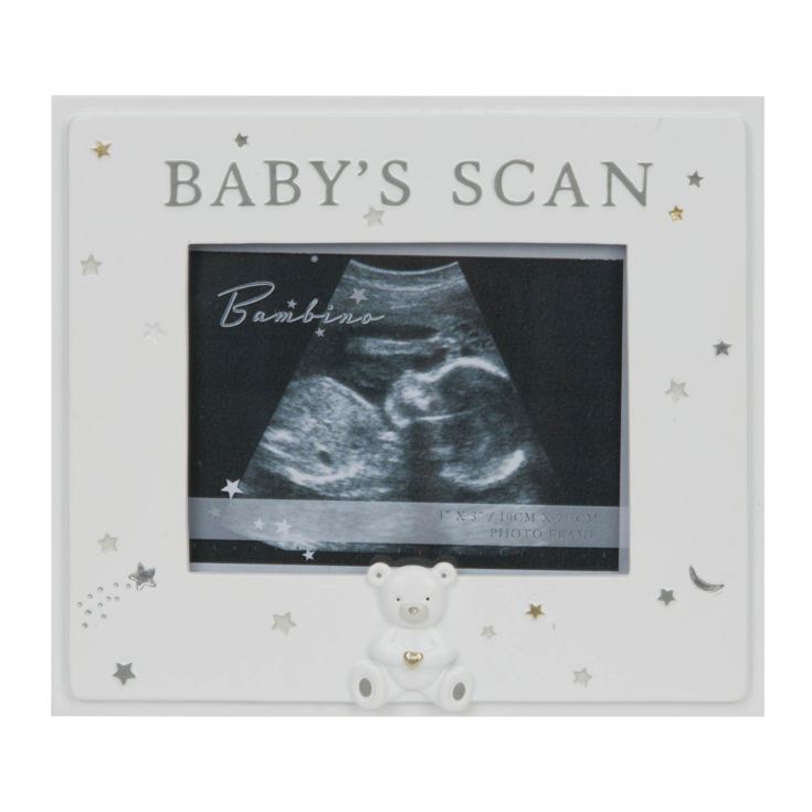 4" x 3" - Bambino Resin Baby Scan Photo Frame product image