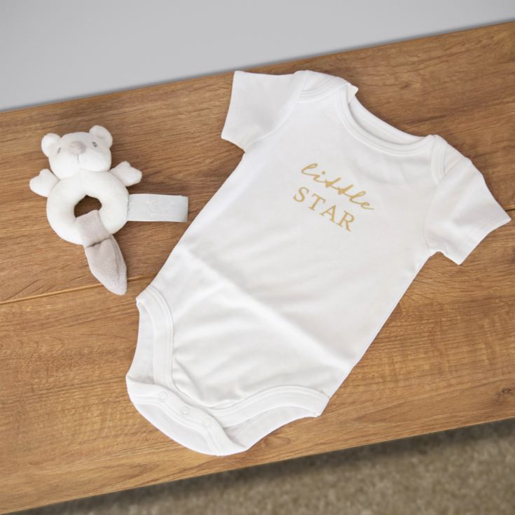 Bambino Baby Suit and Rattle Set product image