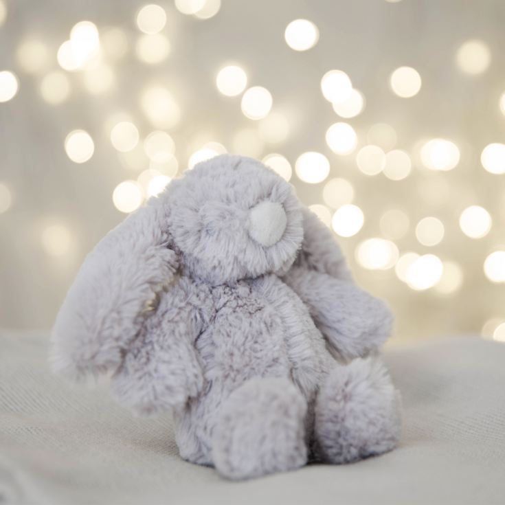 Bambino Grey Plush Rabbit Small 13cm product image
