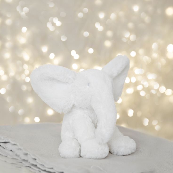 Bambino White Plush Elephant Small 13cm product image
