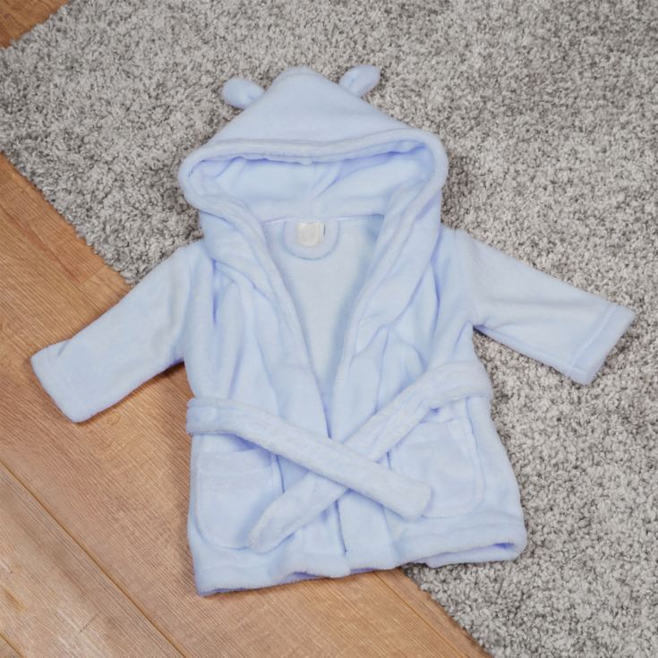 Bambino Babys First Dressing Gown - Blue 3-6 Months product image