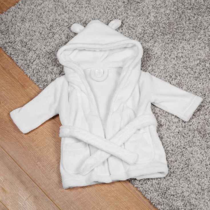 Bambino Babys First Dressing Gown - White 3-6 Months product image
