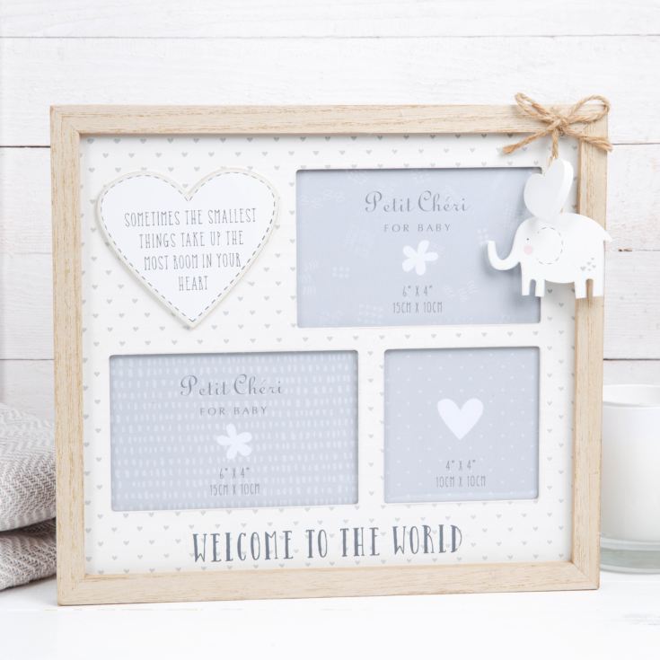 Petit Cheri Multi Aperture Photo Frame - Welcome product image