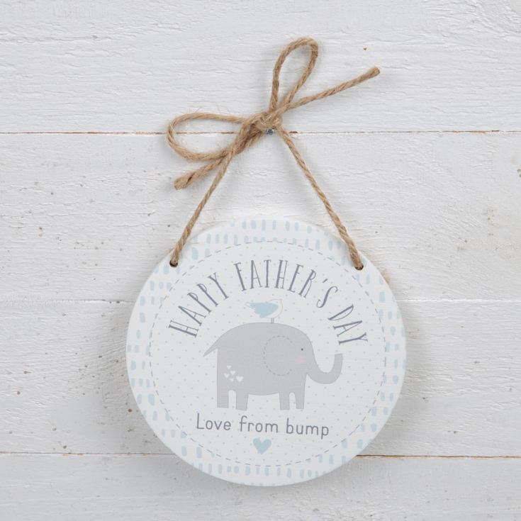 Petit Cheri Hanging Plaque Happy Father's Day From Bump product image