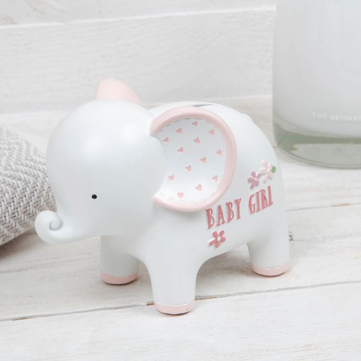 Petit Cheri Elephant Money Box - Baby Girl product image