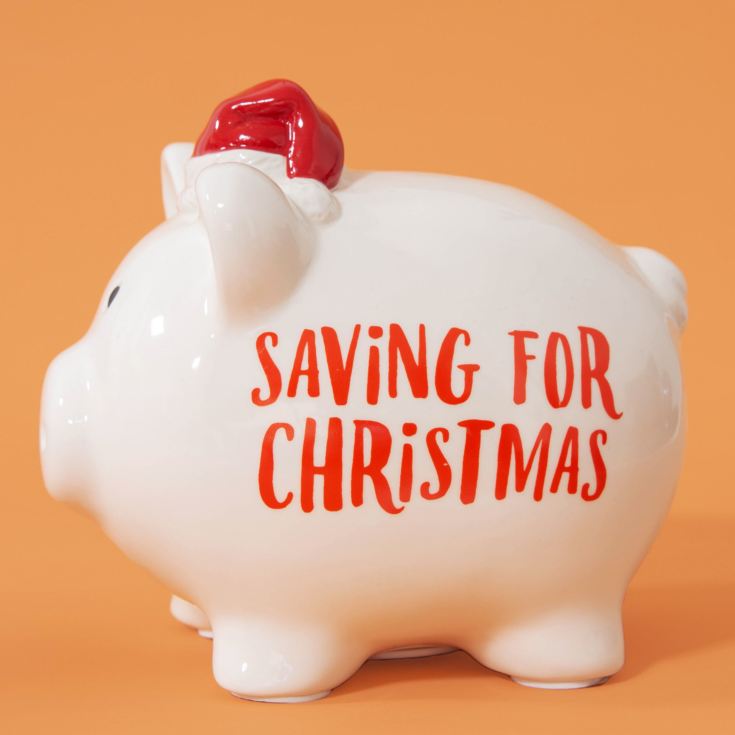 Pennies & Dreams Ceramic Piggy Bank - Christmas product image