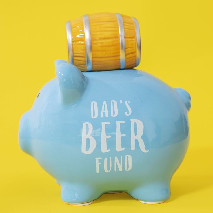 ''Pennies & Dreams'' Ceramic Pig Money Bank - Beer Fund product image