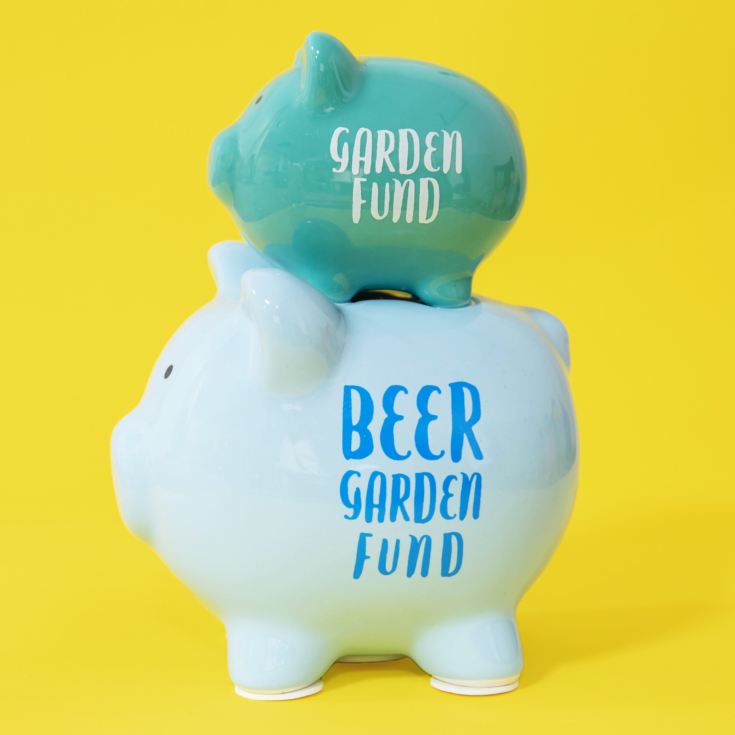 Pennies & Dreams Double Piggy Bank [ Beer ] Garden Fund The Gift