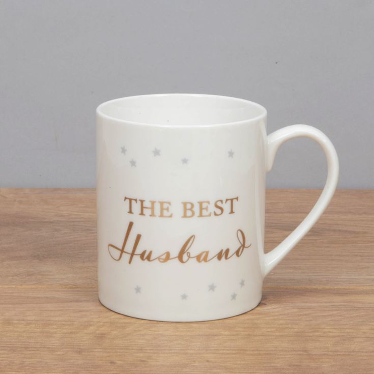 Bambino Bone China Reveal Mug - The Best Husband/Daddy product image