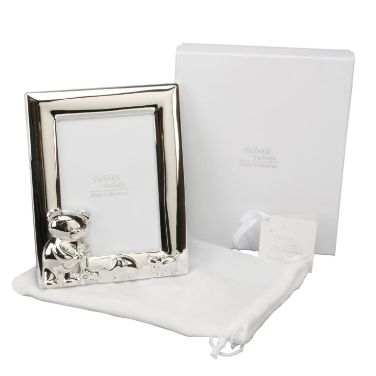 Twinkle Twinkle Silverplated Portrait Frame 3.5" x 5" product image