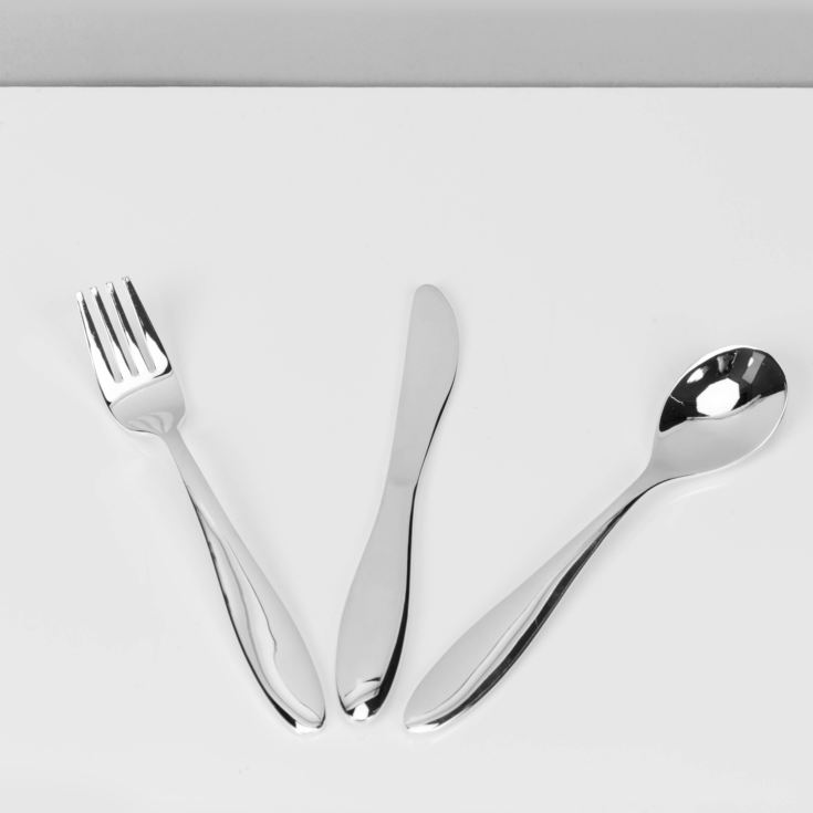 Bambino Baby Silverplated Knife, Fork and Spoon Set product image