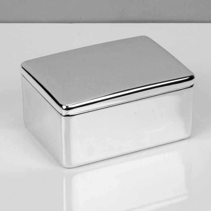 Bambino Baby Silver Plated Trinket Box product image