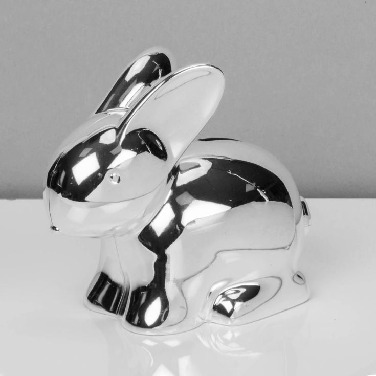 Bambino Silver Plated Rabbit Money Box product image