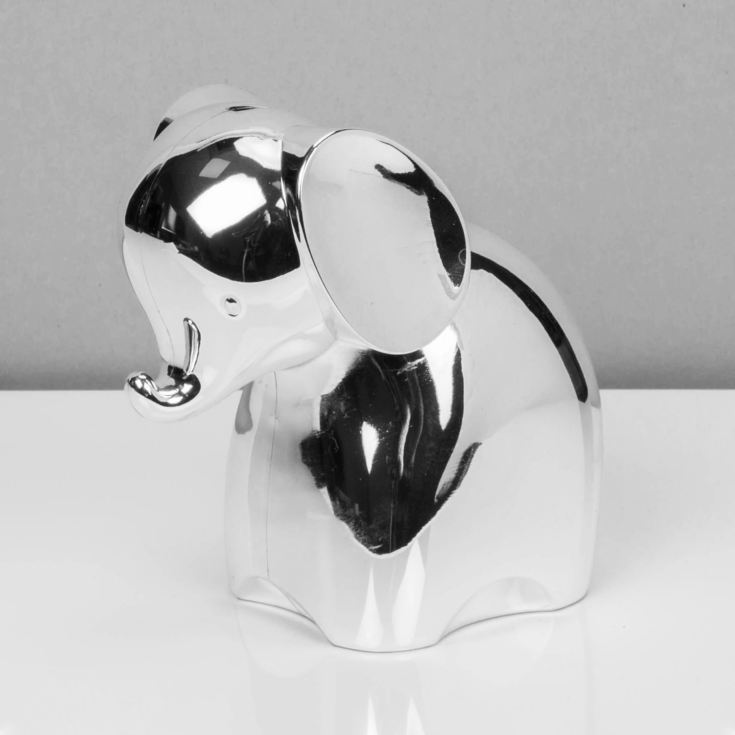 Bambino Silver Plated Elephant Money Box *(36/24)* product image