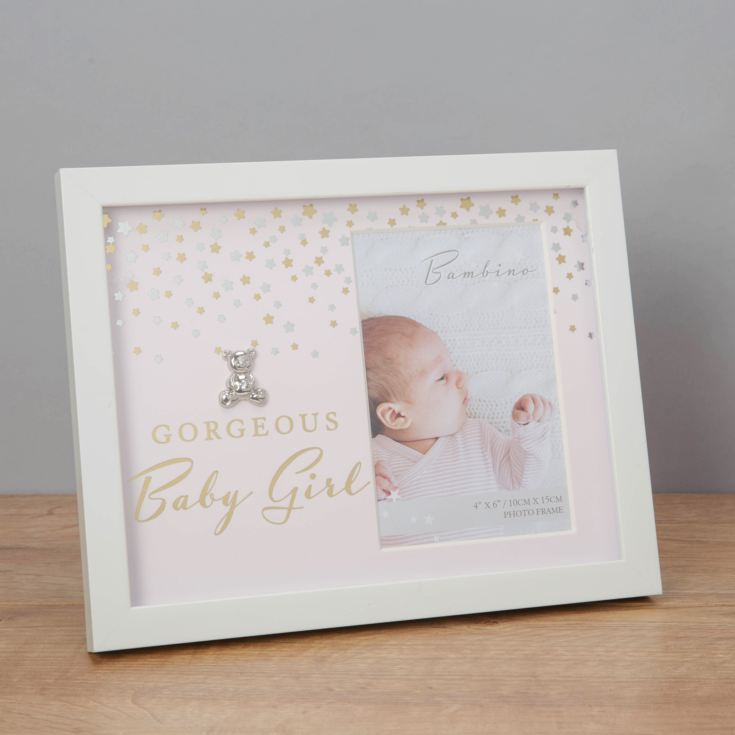 Bambino Photo Frame - Gorgeous Baby Girl 4" x 6" product image