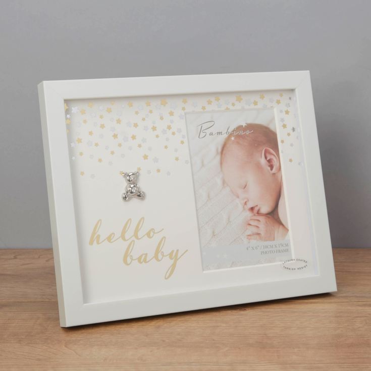 4" x 6" - Bambino Photo Frame - Hello Baby product image