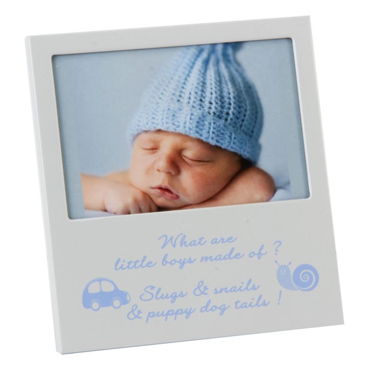 5" x 3.5" - Celebrations Baby Boy Aluminium Photo Frame product image