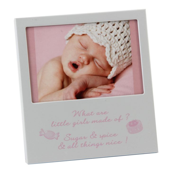 5" x 3.5" - Celebrations Baby Girl Aluminium Photo Frame product image