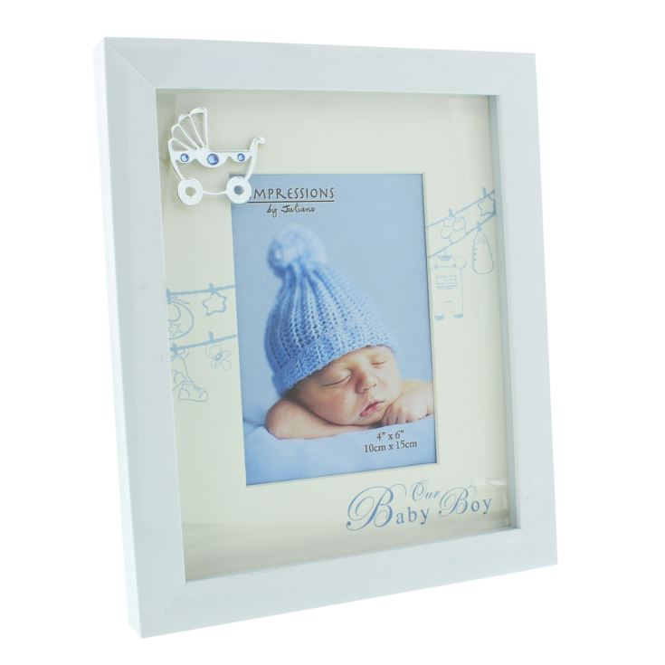 4" x 6" - Celebrations Our Baby Boy Photo Frame product image