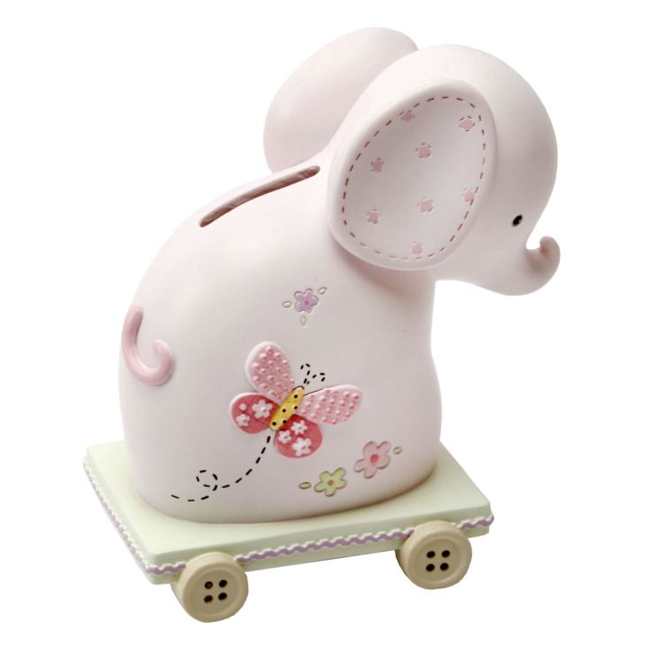 Petit Cheri Pink Elephant Money Box product image