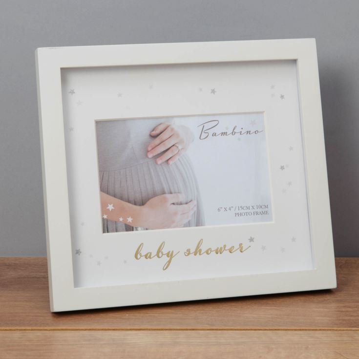 Bambino Baby Shower Frame 6" x 4" product image