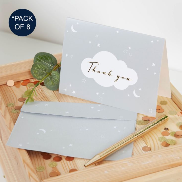 Bambino Baby Shower - Pack of 8 Thank You Cards product image