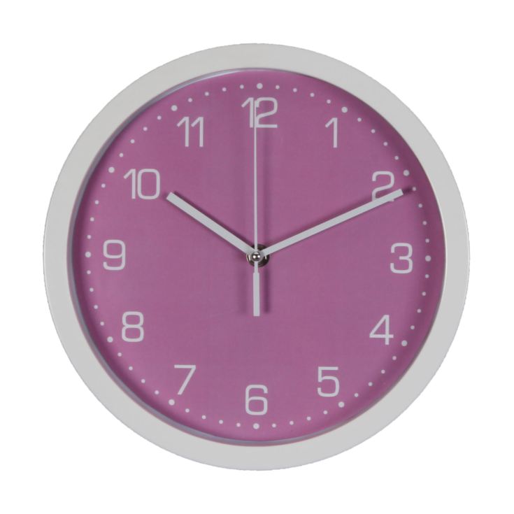 Just 4 Kids Wall Clock - Pink Arabic Dial product image