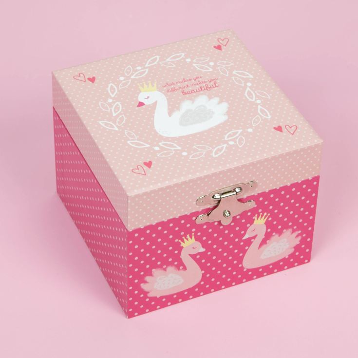 Swan Princess Jewellery Box with Swan Lake Music product image