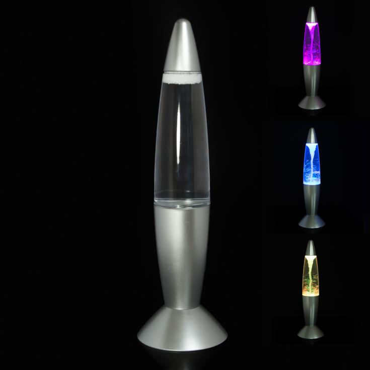 Mermaid Rainbow Twister Lamp Silver Base - 36cm product image