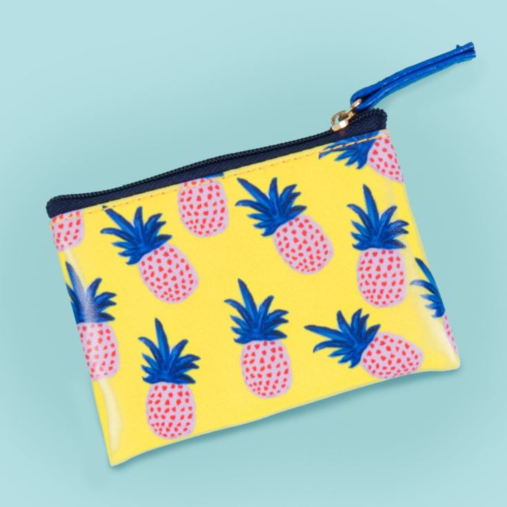 Pineapple Coin Purse with Gold Zipper product image